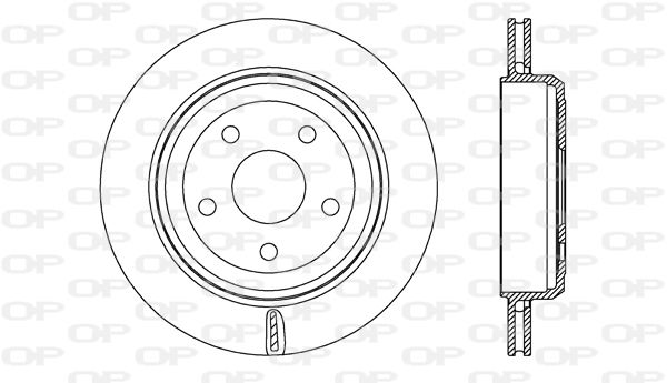 OPEN PARTS Bremžu diski BDR2713.20